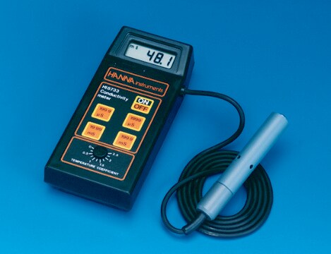 Hanna Portable Conductivity Meter Model HI 8733 Sigma Aldrich