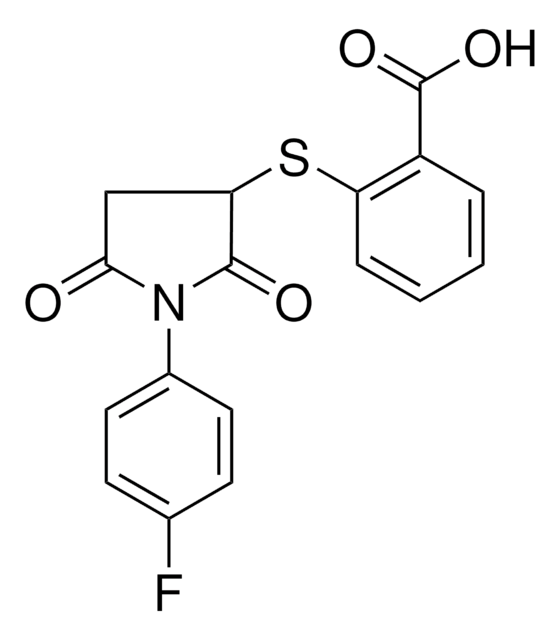 Fluorophenyl Dioxo Pyrrolidinyl Thio Benzoic Acid