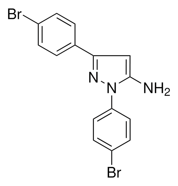 1 3 BIS 4 BROMOPHENYL 1H PYRAZOL 5 YLAMINE AldrichCPR Sigma Aldrich