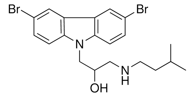 Dibromo H Carbazol Yl Isopentylamino Propanol