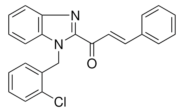 Chlorobenzyl H Benzimidazol Yl Phenyl Propen One