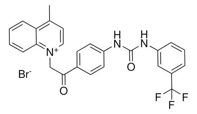 N 4 4 METHYL 1 QUINOLINIUMYL ACETYL PHENYL N 3 TRIFLUOROMETHYL