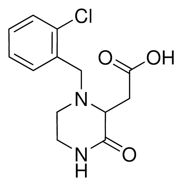 1 2 Chlorobenzyl 3 Oxo 2 Piperazinyl Acetic Acid AldrichCPR Sigma