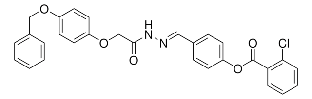 4 2 4 BENZYLOXY PHENOXY ACETYL CARBOHYDRAZONOYL PHENYL 2