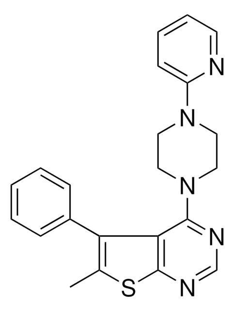 6 METHYL 5 PHENYL 4 4 2 PYRIDINYL 1 PIPERAZINYL THIENO 2 3 D