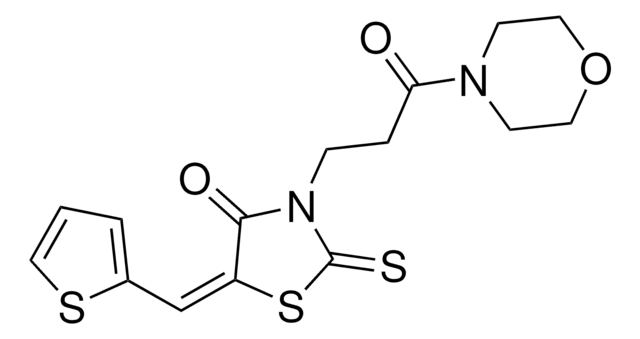 5E 3 3 4 MORPHOLINYL 3 OXOPROPYL 5 2 THIENYLMETHYLENE 2 THIOXO