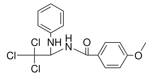 4 METHOXY N 2 2 2 TRICHLORO 1 PHENYLAMINO ETHYL BENZAMIDE AldrichCPR