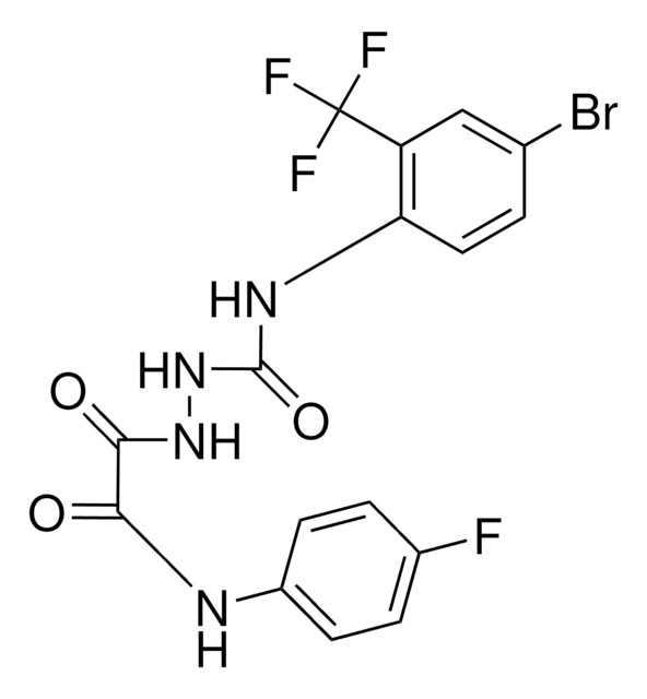 N 4 BROMO 2 TRIFLUOROMETHYL PHENYLUREIDO N 4 FLUOROPHENYL OXAMIDE