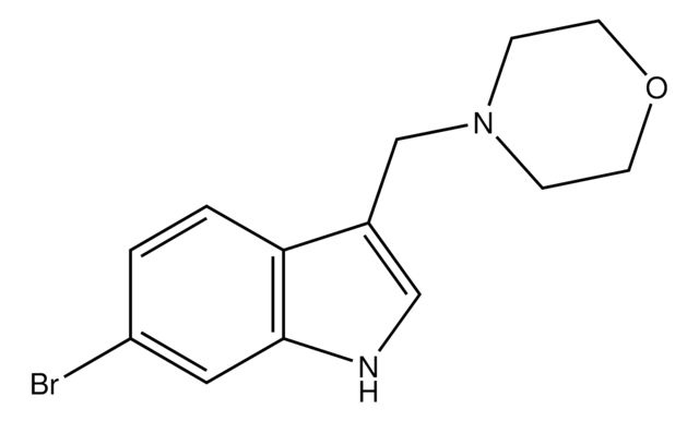 4 6 Bromo 1H Indol 3 Yl Methyl Morpholine AldrichCPR Sigma Aldrich