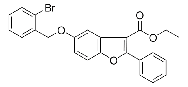 ETHYL 5 2 BROMOBENZYL OXY 2 PHENYL 1 BENZOFURAN 3 CARBOXYLATE