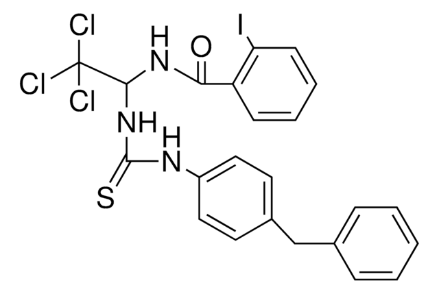 N 1 3 4 BENZYL PHENYL THIOUREIDO 2 2 2 TRICHLORO ETHYL 2 IODO