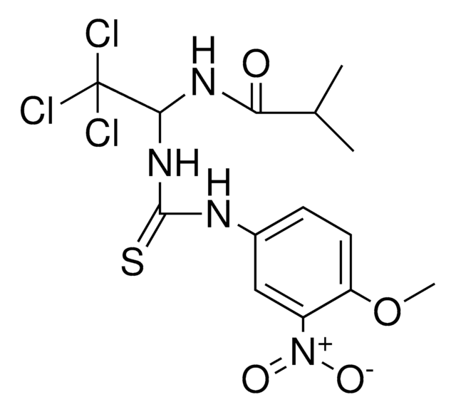 N 2 2 2 TRICHLORO 1 3 4 MEO 3 NITRO PHENYL THIOUREIDO ETHYL