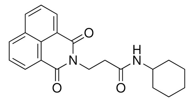 N CYCLOHEXYL 3 1 3 DIOXO 1H 3H BENZO DE ISOQUINOLIN 2 YL PROPIONAMIDE