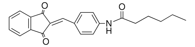 HEXANOIC ACID 4 1 3 DIOXO INDAN 2 YLIDENEMETHYL PHENYL AMIDE