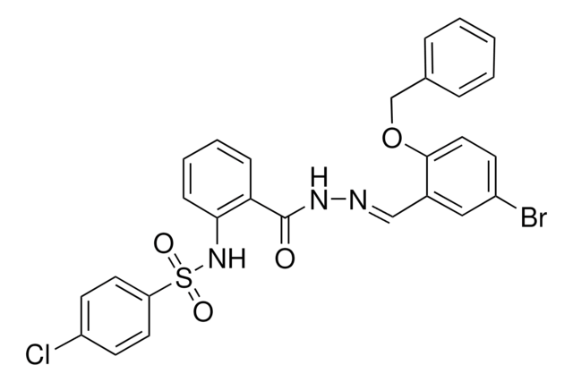 N Benzyloxy Bromobenzylidene Hydrazino Carbonyl Phenyl