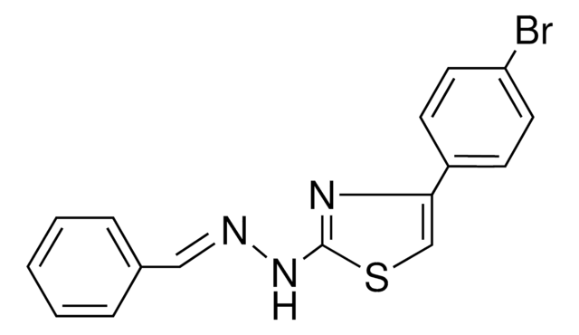 N BENZYLIDENE N 4 4 BROMO PHENYL THIAZOL 2 YL HYDRAZINE AldrichCPR