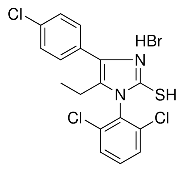 4 4 CHLOROPHENYL 1 2 6 DICHLOROPHENYL 5 ET 1H IMIDAZOLE 2 THIOL