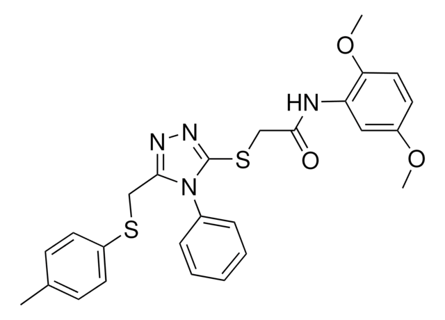 N 2 5 DIMETHOXYPHENYL 2 5 4 METHYLPHENYL SULFANYL METHYL 4