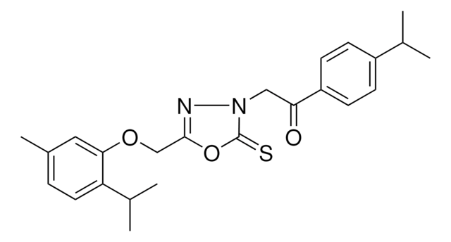 2 5 2 ISOPROPYL 5 METHYLPHENOXY METHYL 2 THIOXO 1 3 4 OXADIAZOL 3