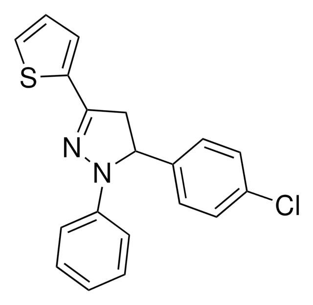 5 4 CHLOROPHENYL 1 PHENYL 3 2 THIENYL 4 5 DIHYDRO 1H PYRAZOLE