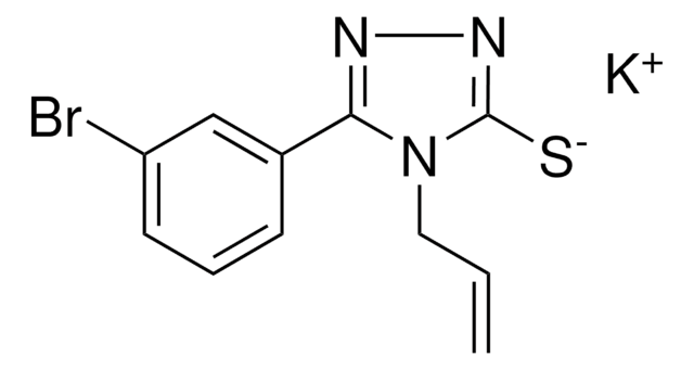 POTASSIUM 4 ALLYL 5 3 BROMOPHENYL 4H 1 2 4 TRIAZOLE 3 THIOLATE