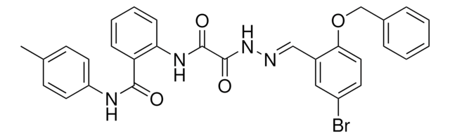 2 2E 2 2 BENZYLOXY 5 BROMOBENZYLIDENE HYDRAZINO OXO ACETYL