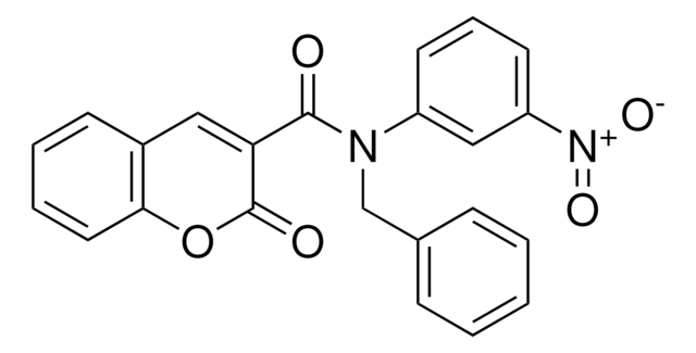 Oxo H Chromene Carboxylic Acid Benzyl Nitro Phenyl Amide