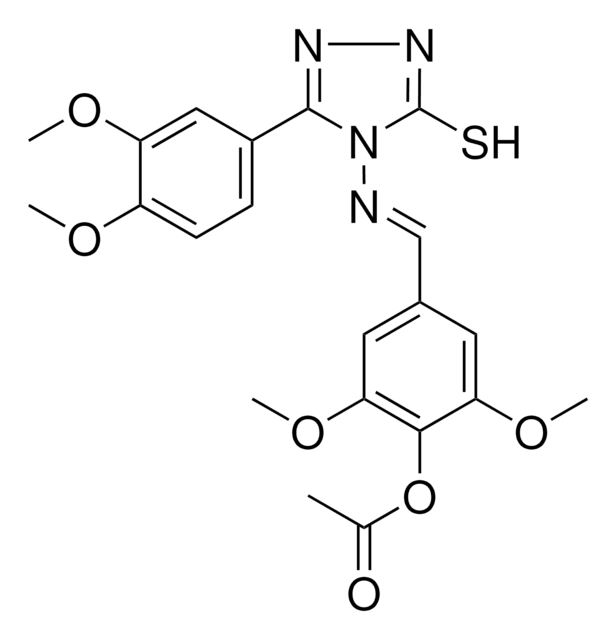 4 E 3 3 4 DIMETHOXYPHENYL 5 SULFANYL 4H 1 2 4 TRIAZOL 4 YL IMINO