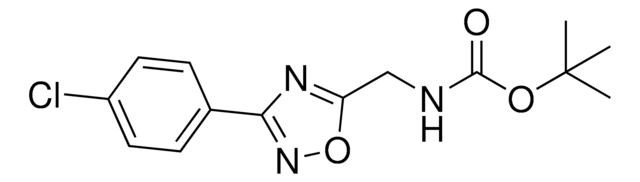 Tert Butyl N 3 4 Chlorophenyl 1 2 4 Oxadiazol 5 Yl Methyl Carbamate