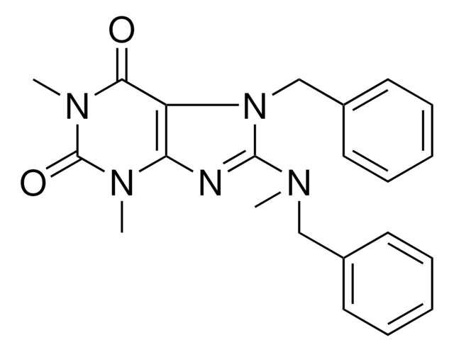 7 BENZYL 8 BENZYL METHYL AMINO 1 3 DIMETHYL 3 7 DIHYDRO 1H PURINE 2 6