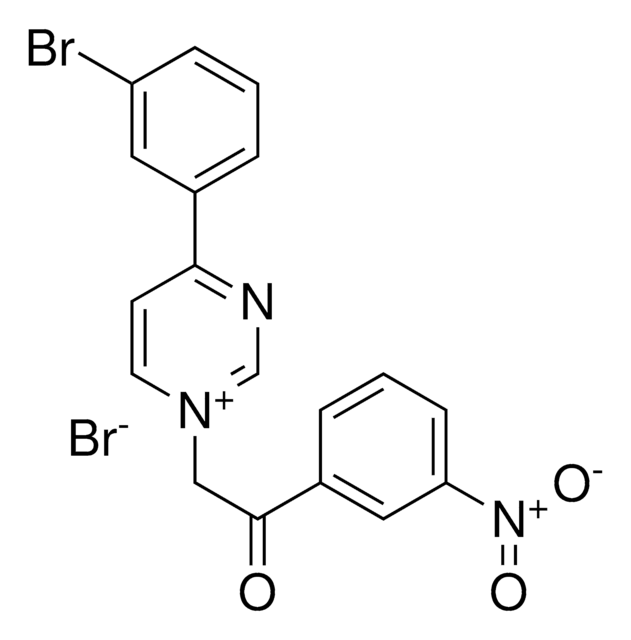 Bromo Phenyl Nitro Phenyl Oxo Ethyl Pyrimidin Ium