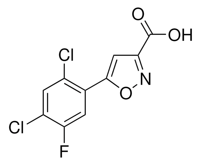 Dichloro Fluorophenyl Isoxazolecarboxylic Acid Aldrichcpr