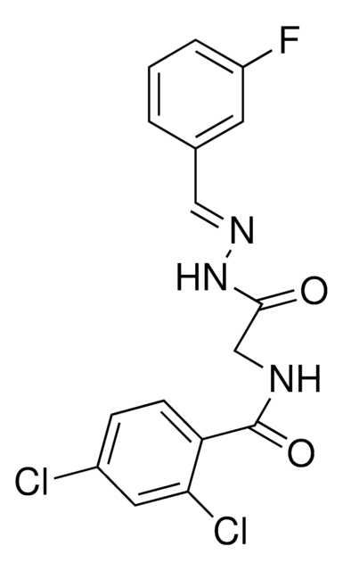 2 4 DICHLOROHIPPURIC 3 FLUOROBENZYLIDENE HYDRAZIDE AldrichCPR Sigma