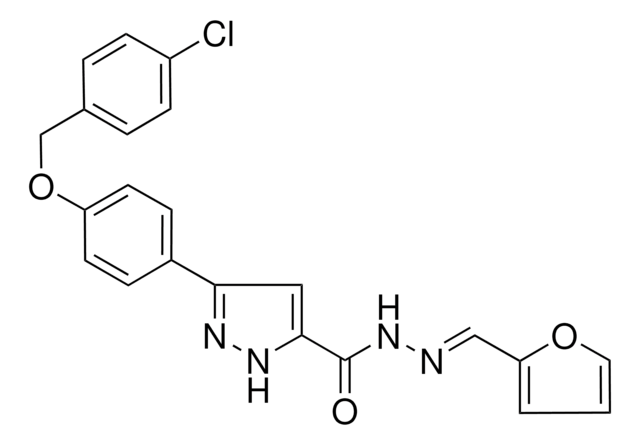 Chlorobenzyl Oxy Ph N Furylmethylene H Pyrazole