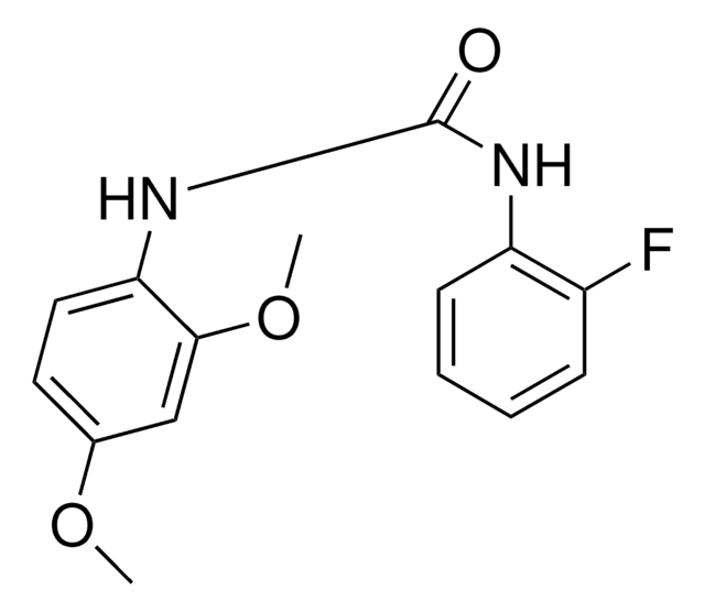 1 2 4 DIMETHOXYPHENYL 3 2 FLUOROPHENYL UREA AldrichCPR Sigma Aldrich