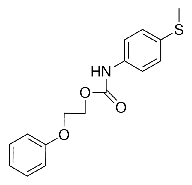 2 PHENOXY ETHYL N 4 METHYLTHIO PHENYL CARBAMATE AldrichCPR Sigma