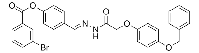 Benzyloxy Phenoxy Acetyl Carbohydrazonoyl Phenyl