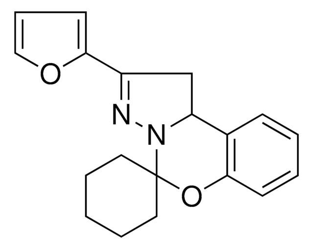 2 FURAN 2 YL 1 10B DIHYDROSPIRO BENZO E PYRAZOLO 1 5 C 1 3 OXAZINE 5