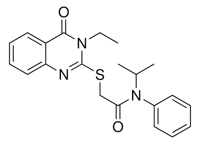 Et Oxo H Quinazolin Ylsulfanyl N Isopropyl N Phenyl