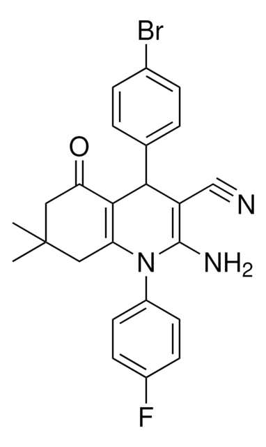 2 AMINO 4 4 BROMOPHENYL 1 4 FLUOROPHENYL 7 7 DIMETHYL 5 OXO 1 4 5 6