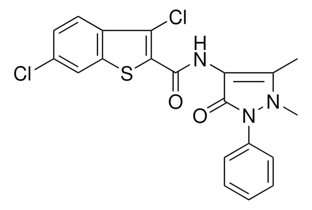 3 6 DICHLORO N 1 5 DIMETHYL 3 OXO 2 PHENYL 2 3 DIHYDRO 1H PYRAZOL 4 YL