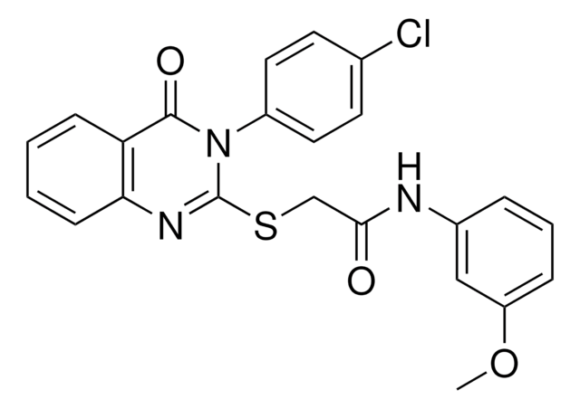 Cl Ph Oxo Dihydro Quinazolinyl Thio N Meo Phenyl