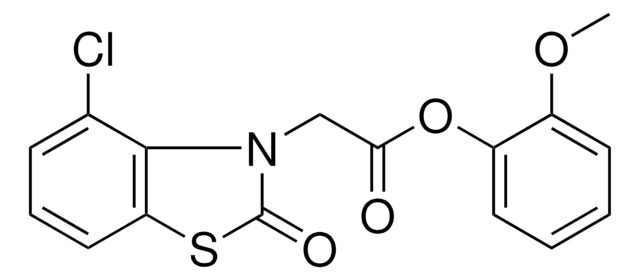 Chloro Oxo Benzothiazol Yl Acetic Acid Methoxy Phenyl Ester