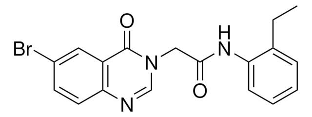 Bromo Oxo H Quinazolinyl N Ethylphenyl Acetamide