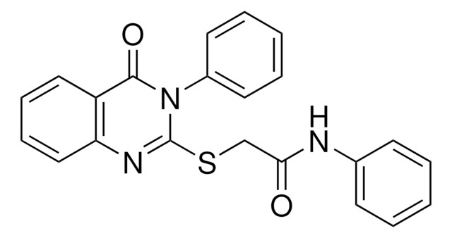 Oxo Phenyl Dihydro Quinazolinyl Thio N Phenylacetamide