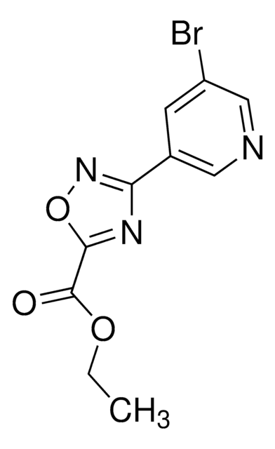 3 5 Bromo Pyridin 3 Yl 1 2 4 Oxadiazole 5 Carboxylic Acid Ethyl