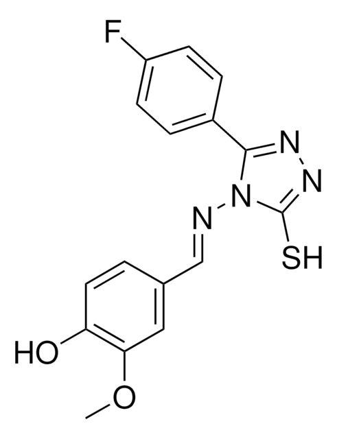 4 3 4 F PH 5 MERCAPTO 4H 1 2 4 TRIAZOL 4 YL IMINO METHYL 2