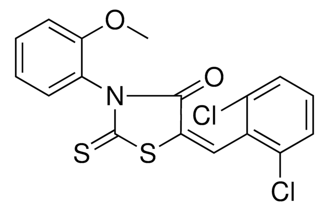 5 2 6 DICHLORO BENZYLIDENE 3 2 METHOXY PHENYL 2 THIOXO THIAZOLIDIN