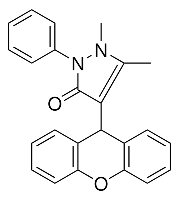 1 5 DIMETHYL 2 PHENYL 4 9H XANTHEN 9 YL 1 2 DIHYDRO 3H PYRAZOL 3 ONE