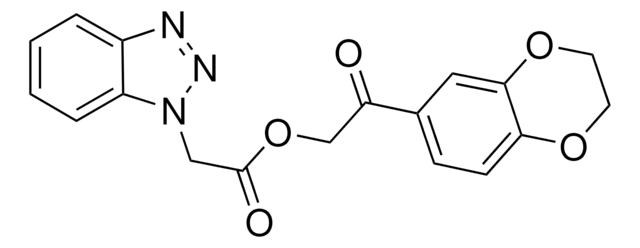 2 2 3 DIHYDRO 1 4 BENZODIOXIN 6 YL 2 OXOETHYL 1H 1 2 3 BENZOTRIAZOL 1